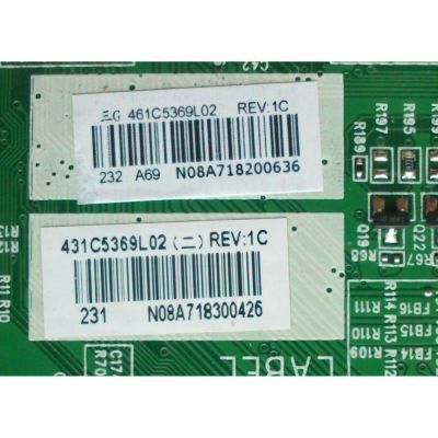 MAIN PARA TV SANYO / NUMERO DE PARTE 431C5369L02 / 461C5369L02 / 431C5369L02 REV:1A / 461C5369L02 REV:1A / SD32T / SSD42T / VTV-L42612 REV:1 / PANEL LTA320AN12 / MODELO DP32242 SSD32TA-00 - Imagen 3